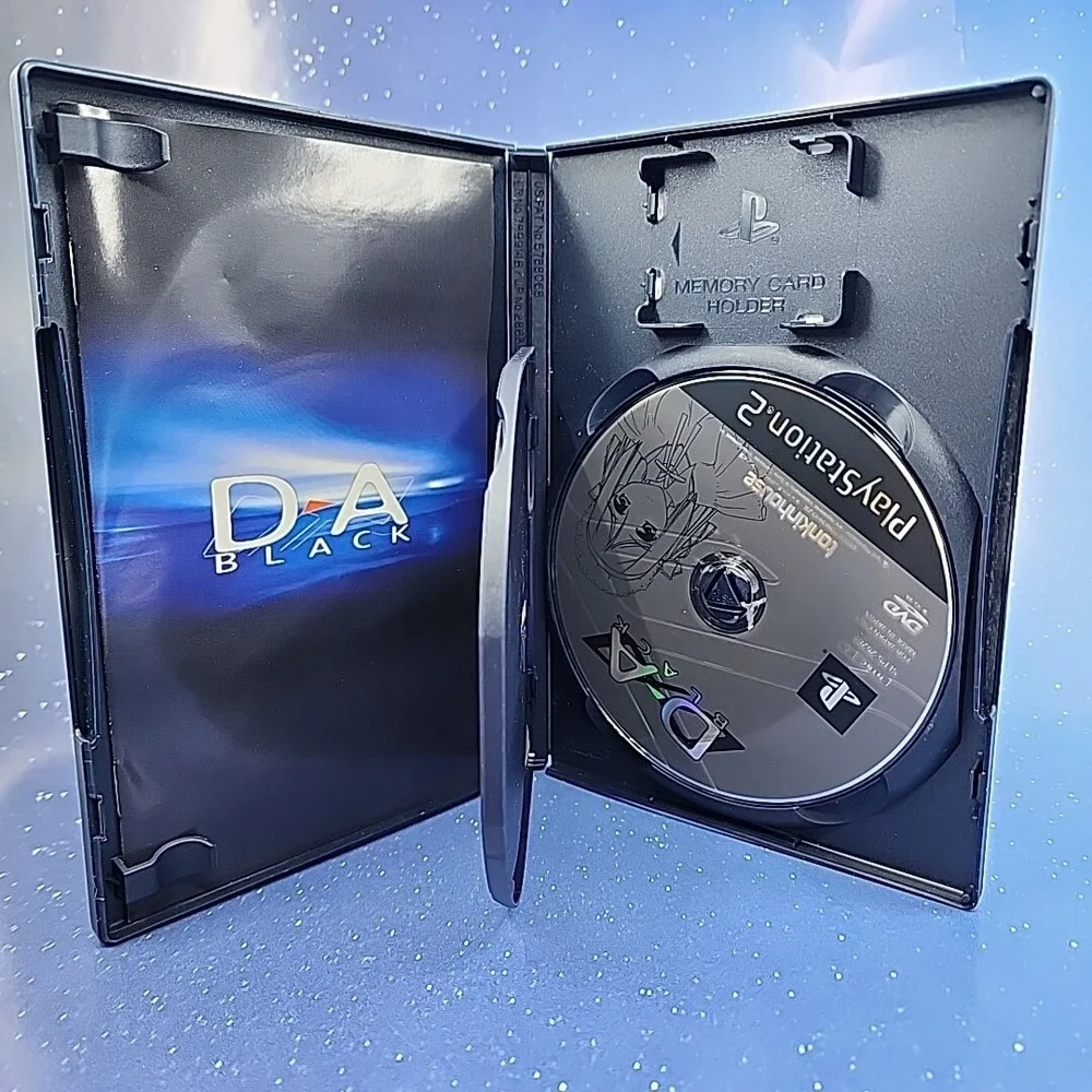 D-A BLACK First Edition (PlayStation 2, 2003) Japanese Import Game CIB Complete